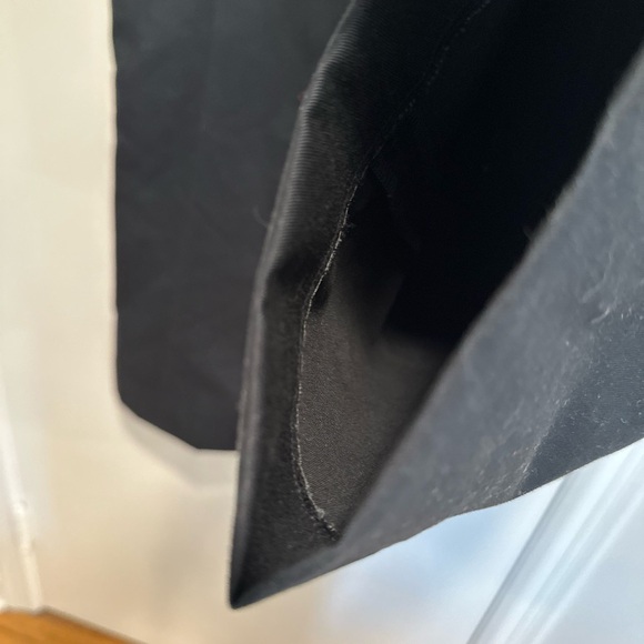 NWT  LL Bean Mens Sz:34 Classic Fit Black Flat Front Button Dress Pant. - Picture 10 of 15